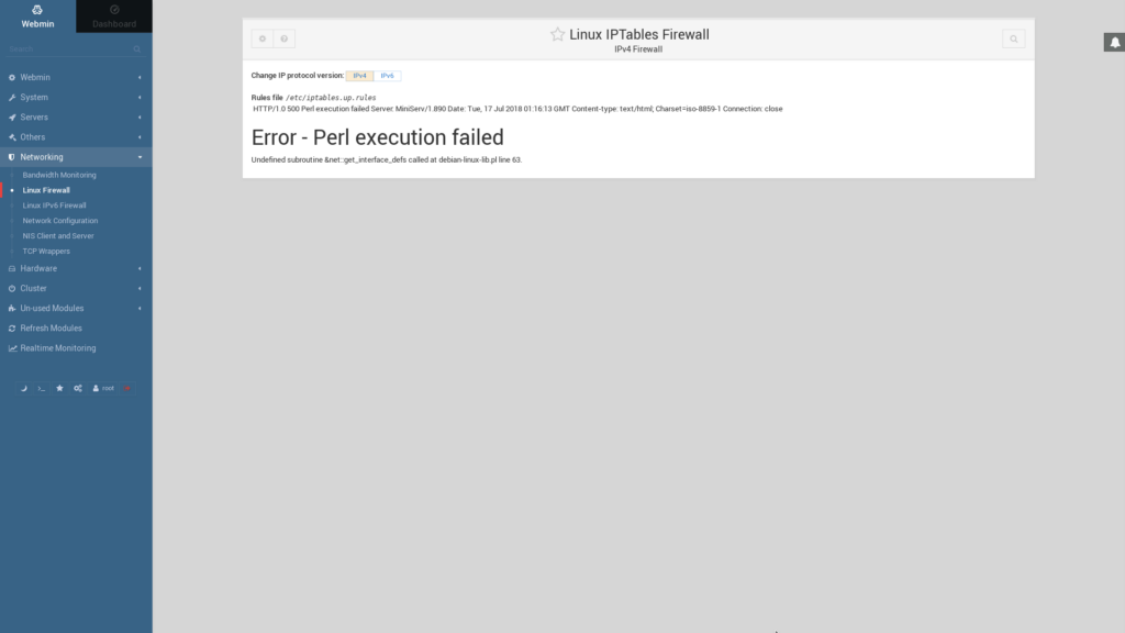 Error Perl execution failed Undefined subroutine